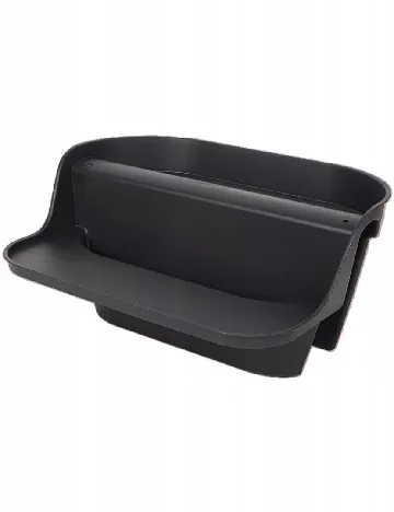 Ghiveci de flori pentru balcon, negru Negru