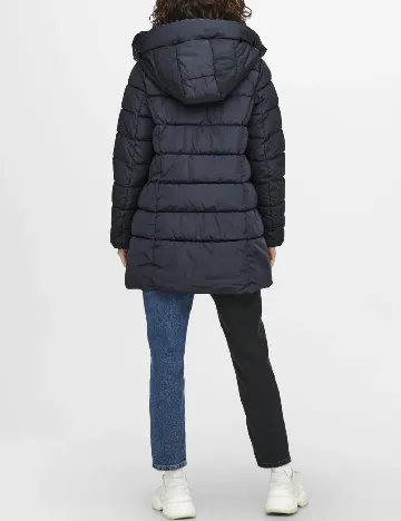 Geaca Only Carmakoma, bleumarin Albastru