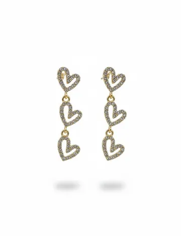 Cercei Trendz, auriu Galben