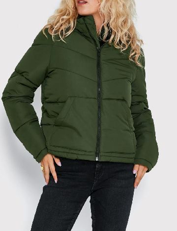 Geaca Noisy May, verde deschis