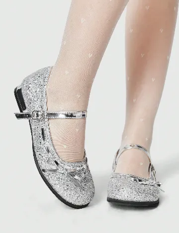 Balerini Romwe, argintiu Gri