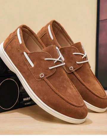 Mocasini SHEIN, maro Maro