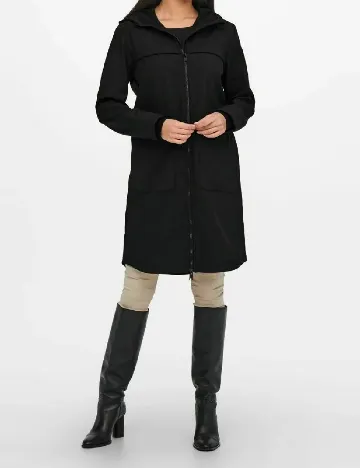 Geaca impermeabila Jacqueline de Yong, negru Negru