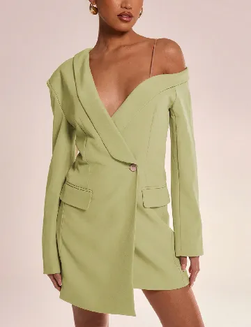 Rochie scurta Musera, verde Verde