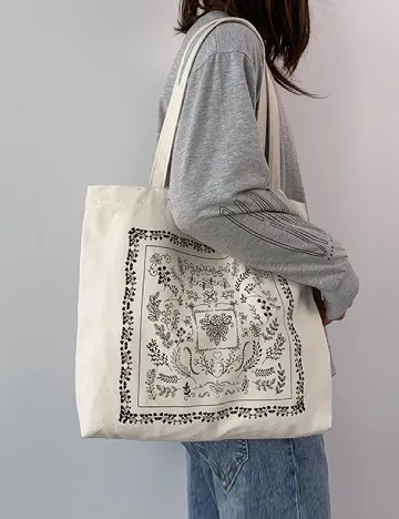 Sacosa SHEIN, ecru Alb