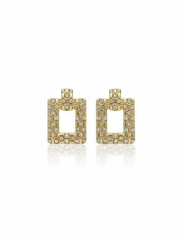 Cercei Trendz, auriu Galben