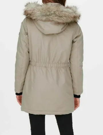 Geaca Only, crem Crem