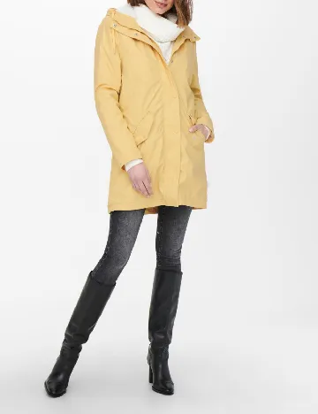 Geaca de ploaie Only, galben Galben