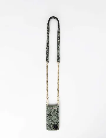 Husa iPhone IDEAL OF SWEDEN, imprimeu sarpe Animal print