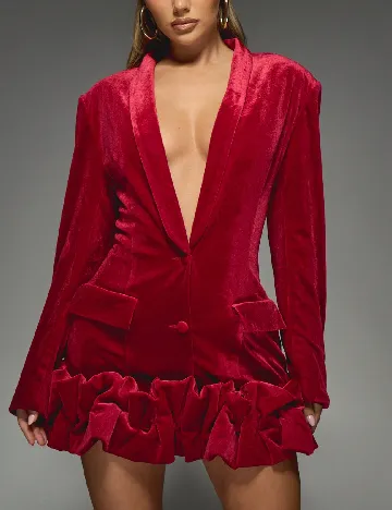 Rochie scurta Missguided, rosu Rosu