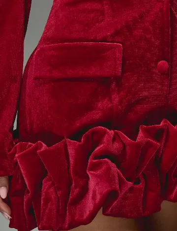 Rochie scurta Missguided, rosu Rosu