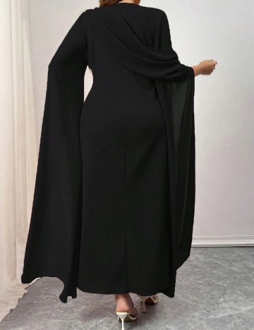 Rochie lunga SHEIN CURVE, negru