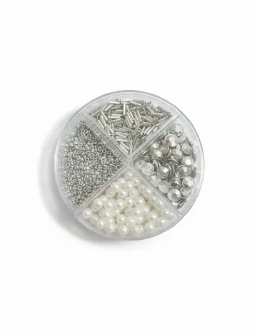 Decoratiuni artizanale Hobby Flora, argintiu Gri