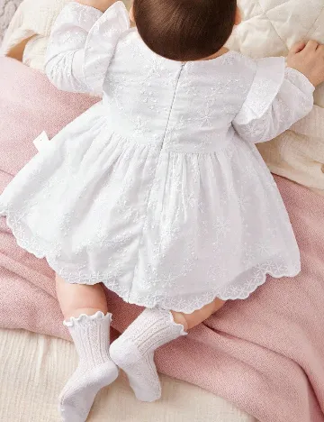 Rochie Shein Kids, alb Alb