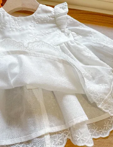 Rochie Shein Kids, alb Alb