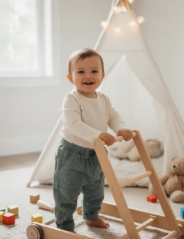 Pantaloni Zara, verde Verde