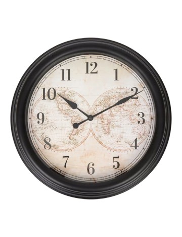 Ceas de perete ACTION, negru
