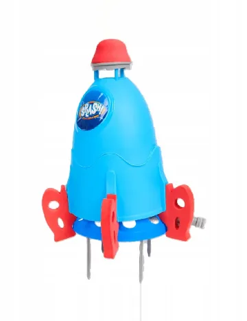 Aspersor cu apă tip rachetă Toi-Toys, albastru Albastru