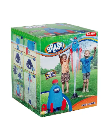 Aspersor cu lansator de rachete Toi-Toys, albastru