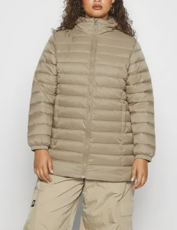 Geaca Only Carmakoma, bej Crem