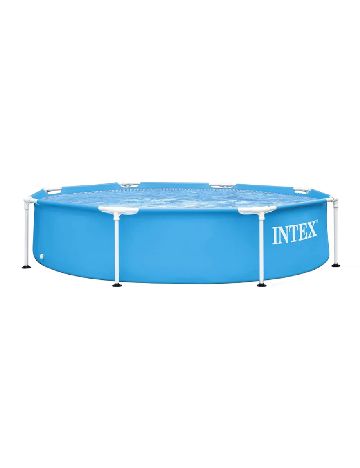 Piscina cadru metalic, 2.44mx51cm INTEX, albastru