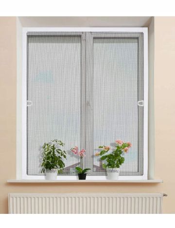 Plasă de țânțari pentru fereastră Schou, alb