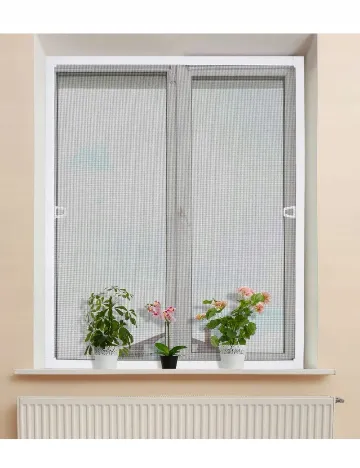 Plasă de țânțari pentru fereastră Schou, alb Alb