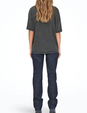 Tricou Only, gri Gri