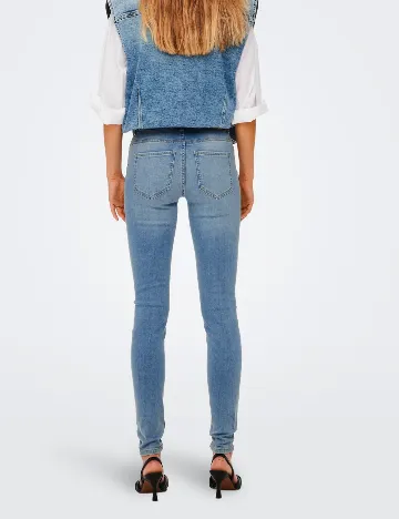 Blugi Jacqueline de Yong, albastru Albastru