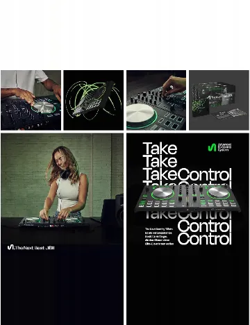 Controler DJ The Next Beat by TIESTO, negru Negru