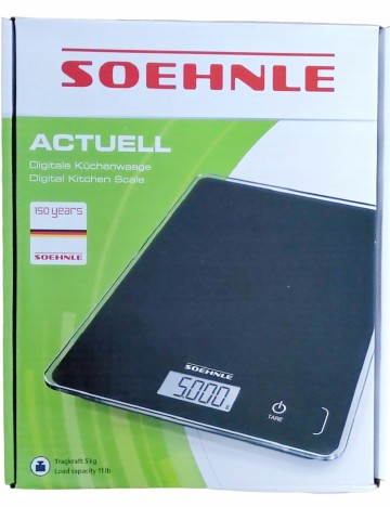 Cantar de bucatarie SOEHNLE, negru