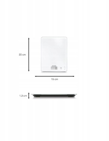 Cantar de bucatarie SOEHNLE, negru