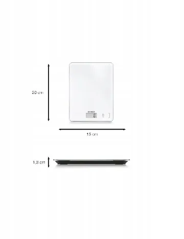 Cantar de bucatarie SOEHNLE, negru