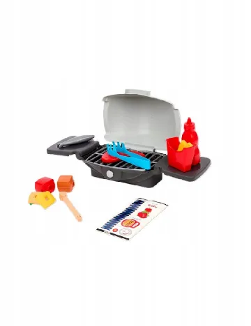 Gratar de jucarie cu accesorii Ecoiffier, mix culori Mix culori