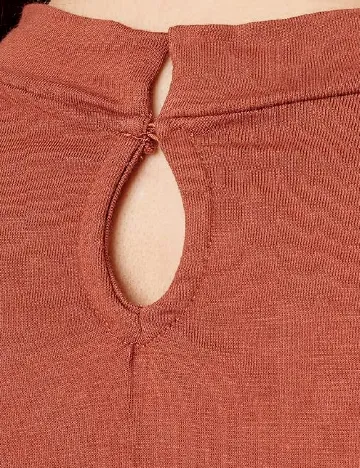 Bluza Only Carmakoma, caramiziu Maro