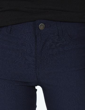 Pantaloni Jacqueline de Yong, bleumarin