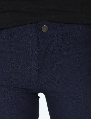 Pantaloni Jacqueline de Yong, bleumarin Albastru