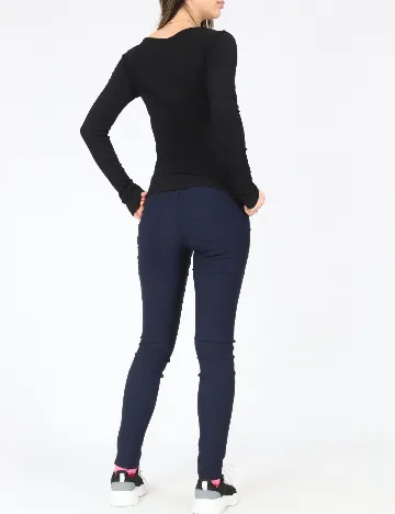 Pantaloni Jacqueline de Yong, bleumarin Albastru