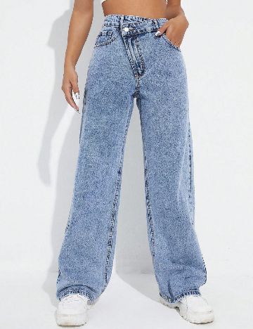 Blugi SHEIN, albastru deschis