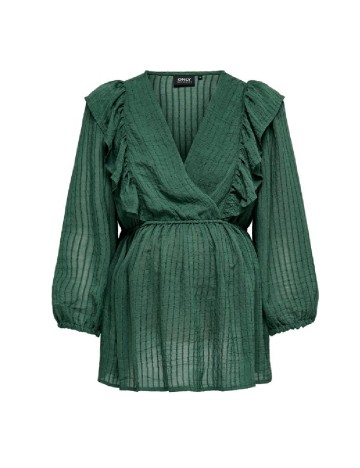 Bluza Only Carmakoma, verde
