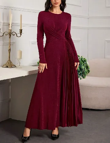 Rochie lunga SHEIN, visiniu Rosu