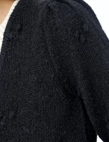 Cardigan Jacqueline de Yong, negru Negru
