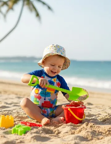 Lopatica pentru nisip ACTION, verde Verde