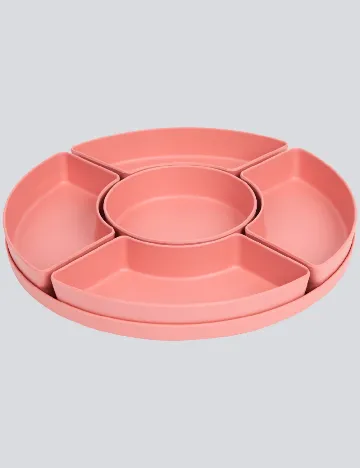 Platou pentru servire, roz Roz