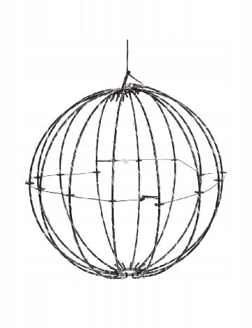 Glob luminos LED, diametru 30 cm Zd Trading, alb cald