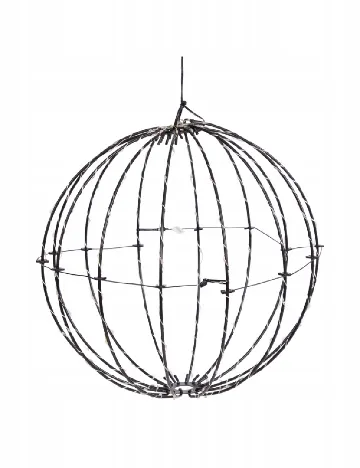 Glob luminos LED, diametru 30 cm Zd Trading, alb cald Alb