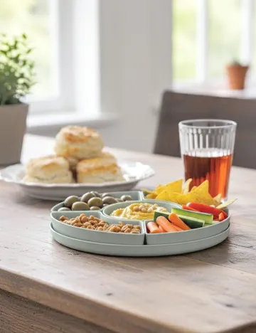 Platou pentru servire, gri Gri