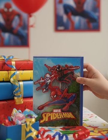 Felicitare A5 Spider-Man W&O Products, mix culori