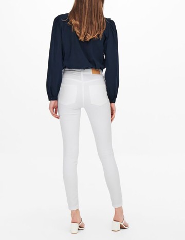 Blugi Jacqueline de Yong, alb