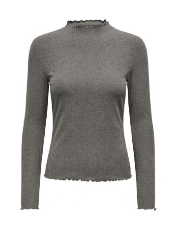 Bluza Only, gri inchis